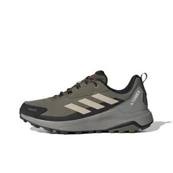 Adidas Terre Anti Slip And Wear Resistant Water Resistant Low Top Trekking Shoes Men's Olive Green
