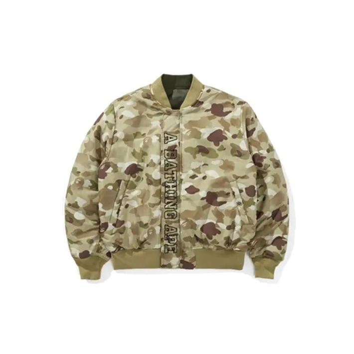 Alpha Industries X A BATHING APE Jackets Men Camouflage Army Olive-2