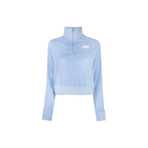 SPORTY & RICH Sweatshirts Women's Blue