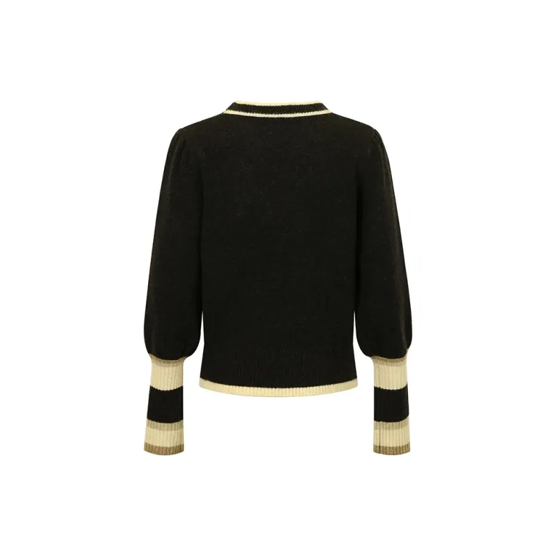 Valeria Obbaco Sweater Women's Black-1