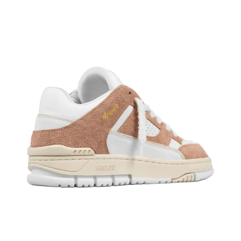 Axel Arigato Area Lo Low Top Skateboard Shoes Men's White Brown-3