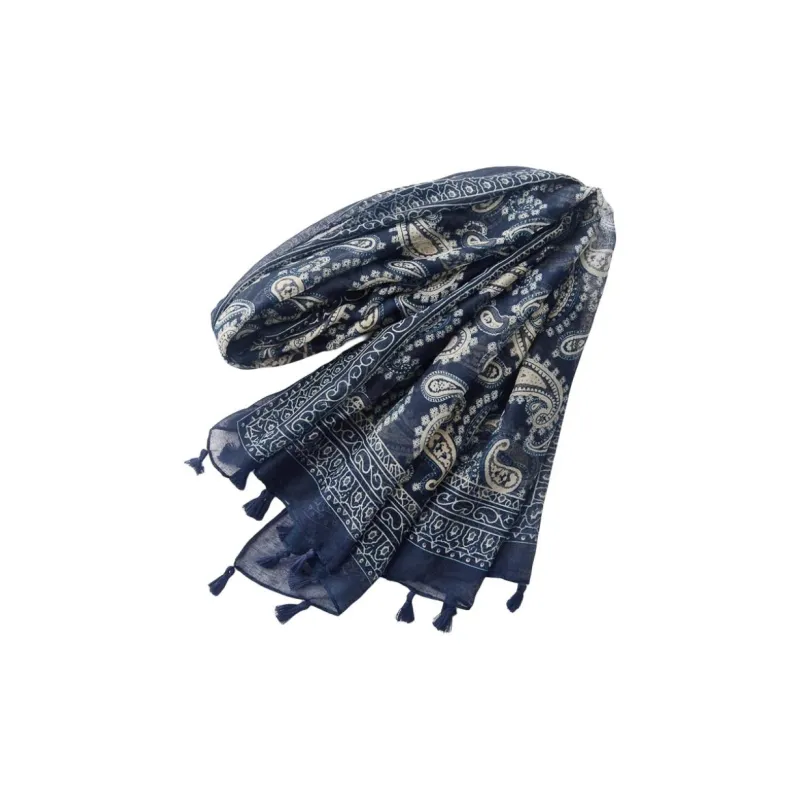 JEANSWEST Viscose Silk Scarves Women's-2