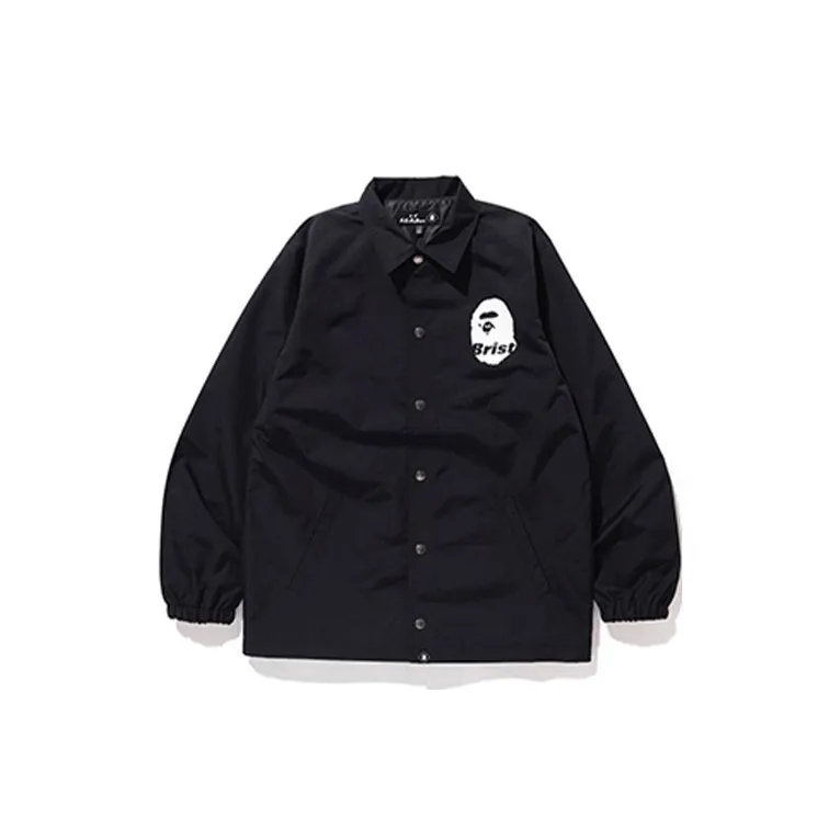 A BATHING APE X F.C.R.B. Coach Jacket-1