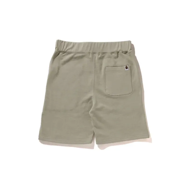Bape Ape Head One Point Sweat Short-1