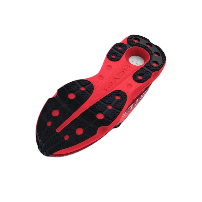 Under Armour Infinite Pro Anti Slip Wear Resistant Low Top Running Shoes Unisex Red-3