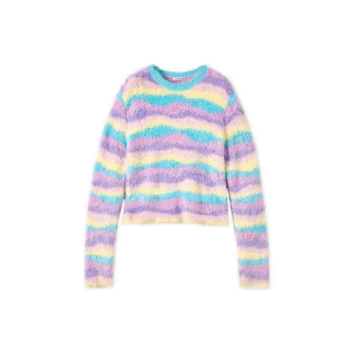 LOEWE Multicolour Stripe Knit Sweater 