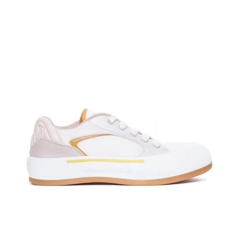 Alexander McQueen Plimsoll Sneakers 'Beige'-1