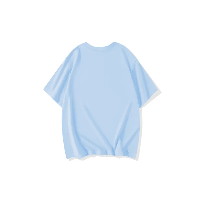 Cotton Drop Shoulder Sleeve T Shirt Women's-13