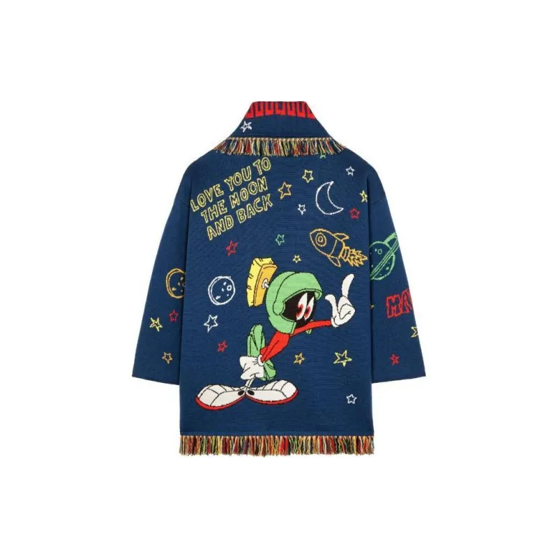 Alanui X Looney Tunes Marvin The Martian Cardigan-2