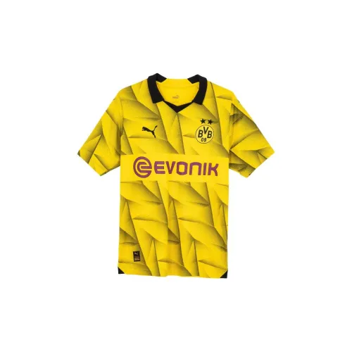 PUMA Culture Maker Crew Soccer Jerseys Men Electronic Yellow