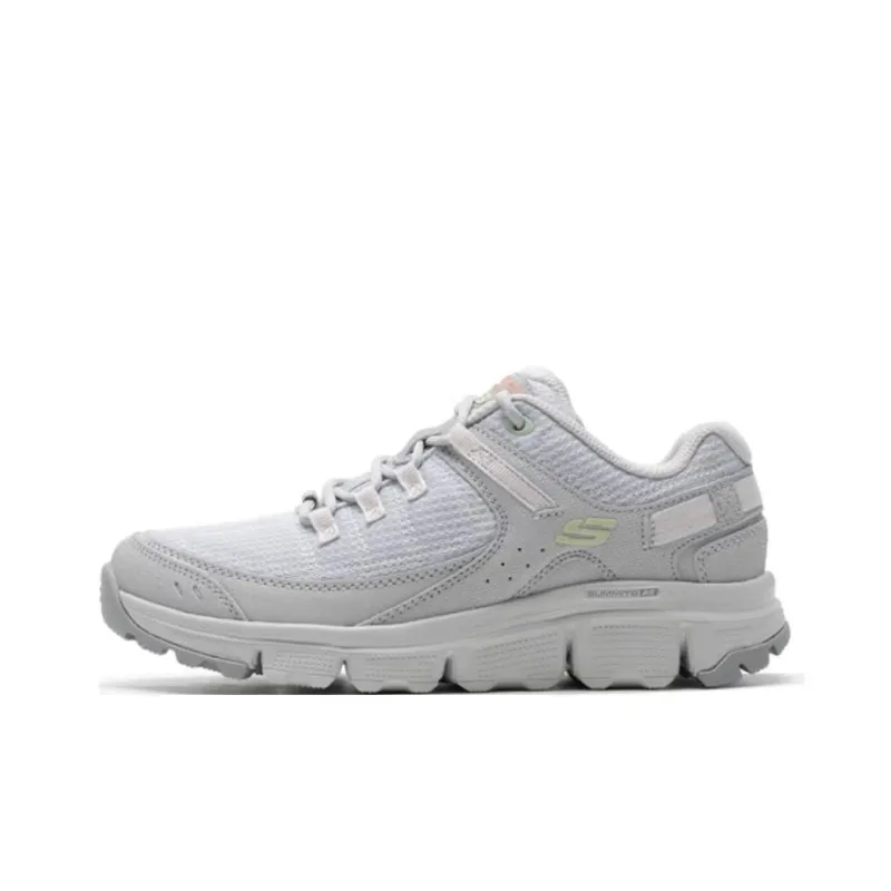Skechers Sport Anti Slip Wear Resistant Low Top Casual Running Shoes Women's Gray-0
