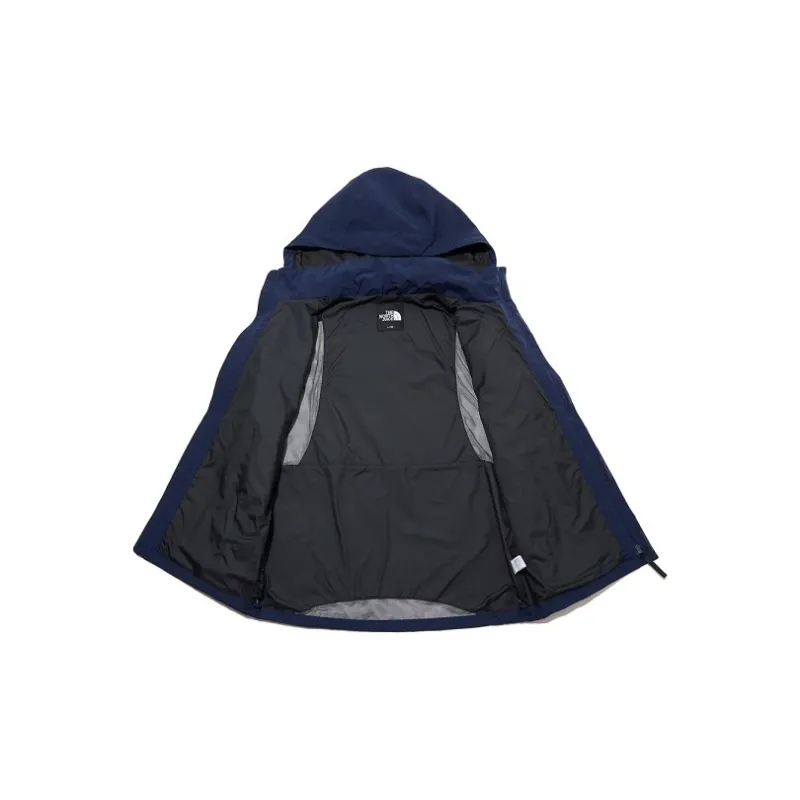 THE NORTH FACE Windbreaker Jackets Unisex Navy Blue-2