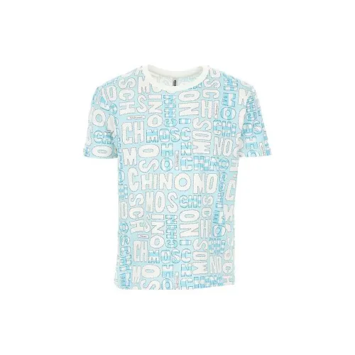 MOSCHINO T-Shirts Men Blue