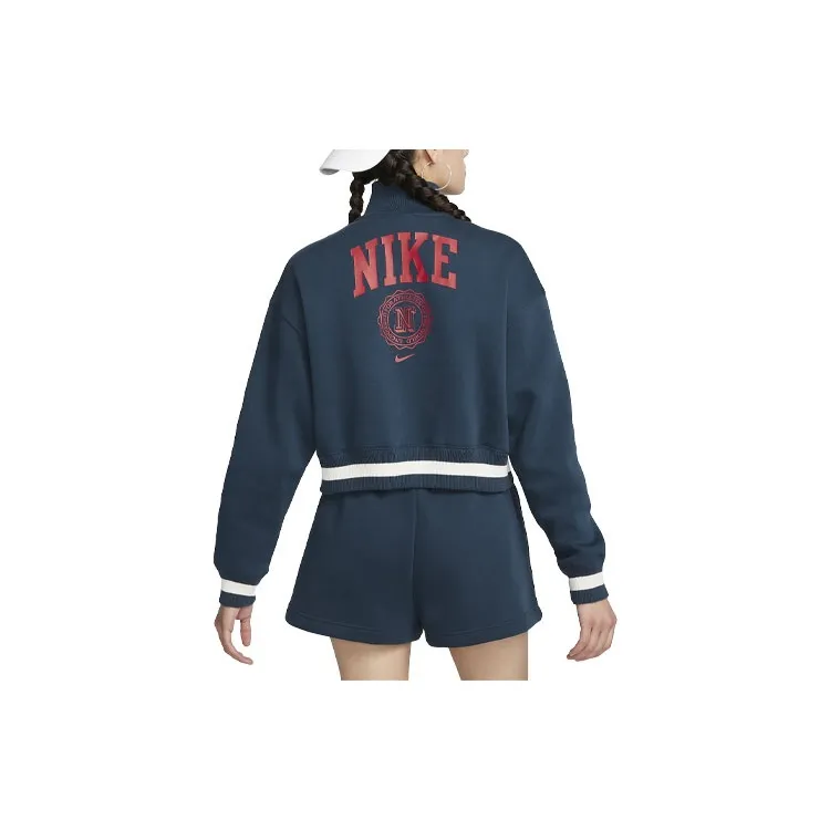 Nike Sweatshirts Women's Marine Blue-1