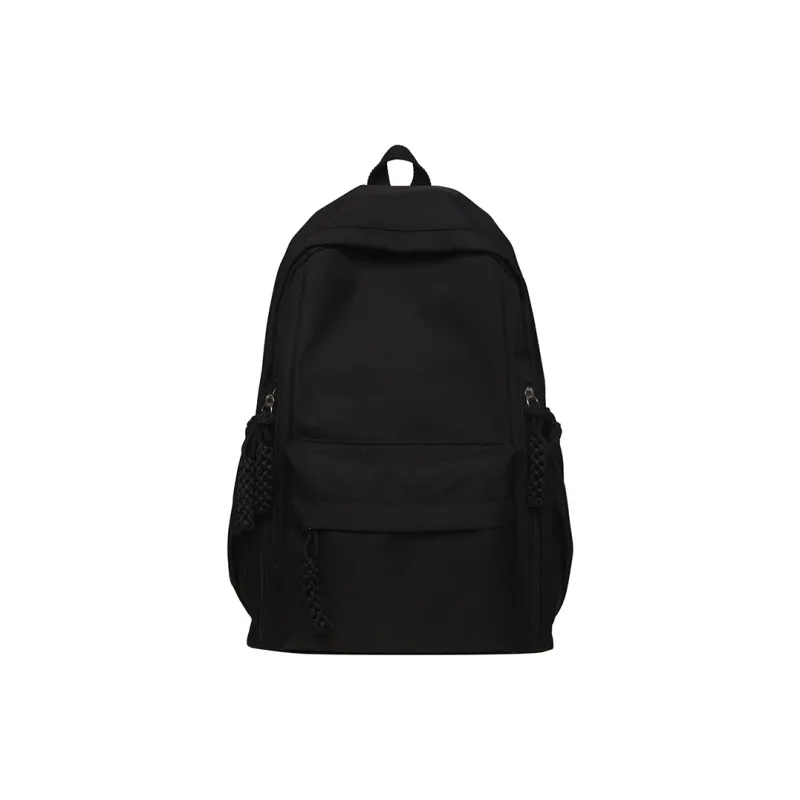 BAODIDAISHU Nylon Fabric Backpack Regular Unisex Burgundy/Black/White/Yellow/Violet-7