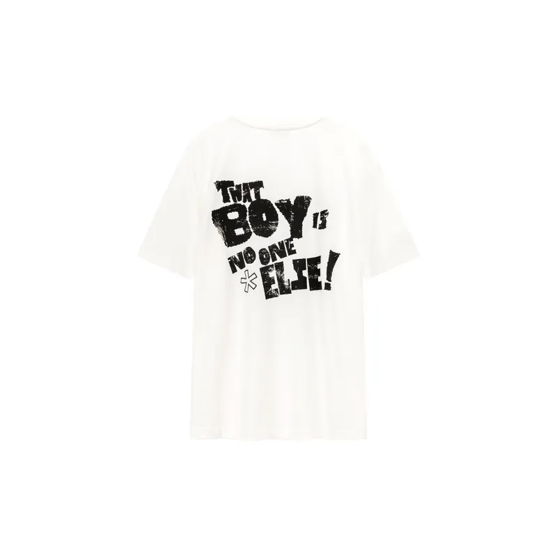NO ONE ELSE T Shirts Unisex White-1