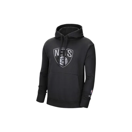 Nike X NBA Brooklyn Nets Sweatshirts Men Black