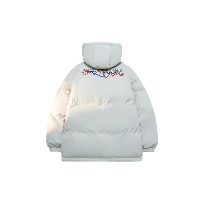 AMBER LIGHT Puffer Jacket Unisex-3