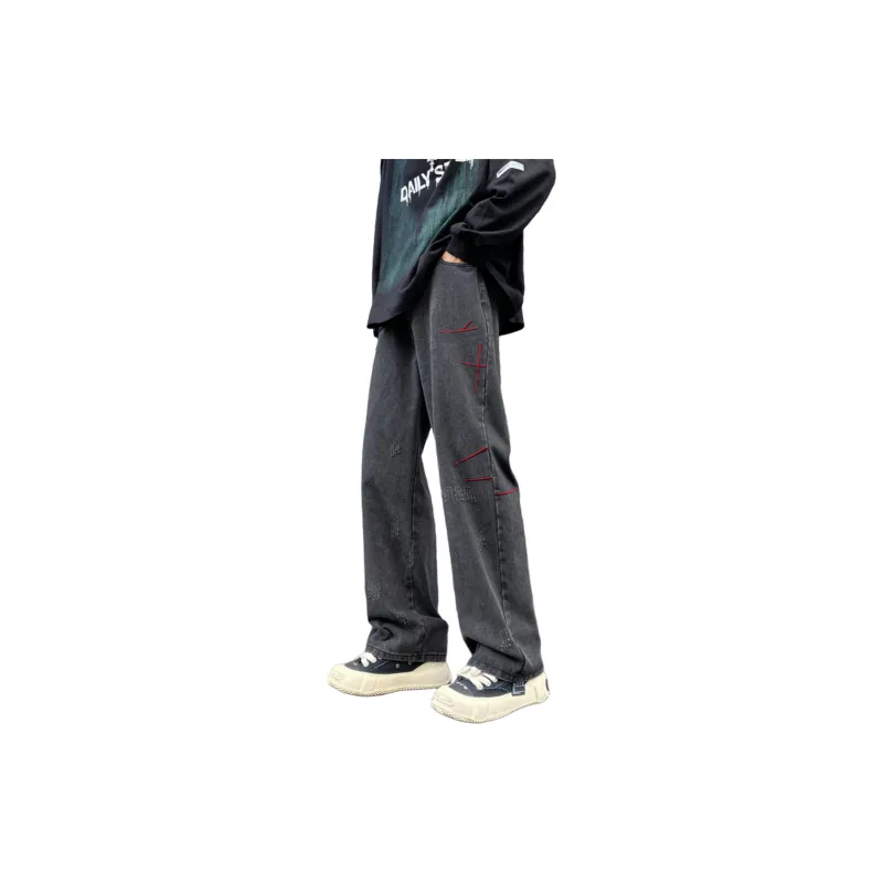 PAINT STAIN Jeans Unisex-4