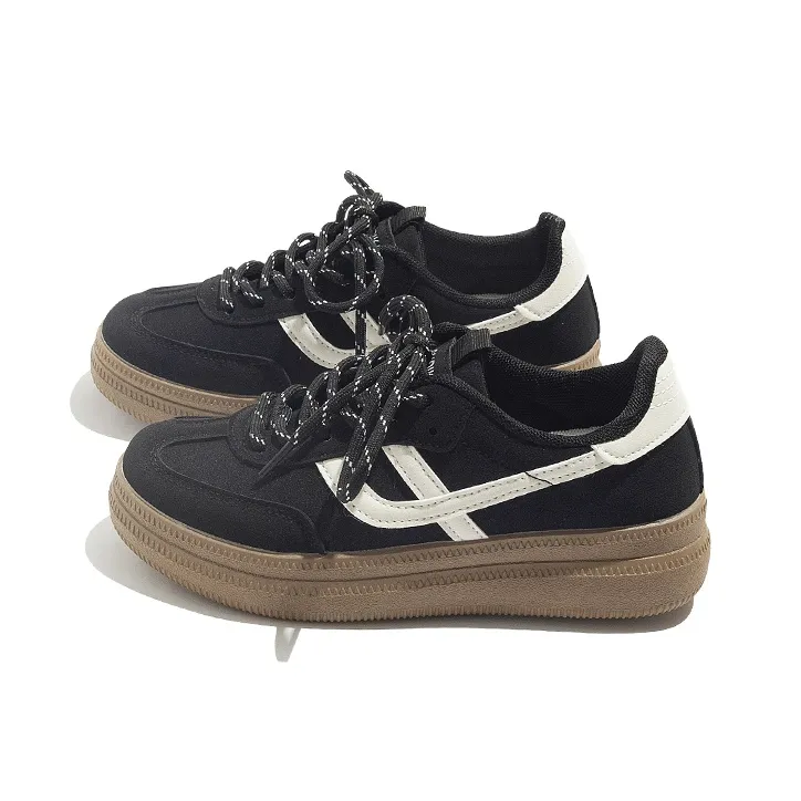 MEAKKEA Wear-resistant And Lightweight Low-Top Skateboard Shoes Women's-15