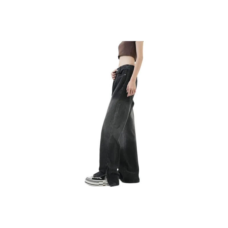 GROGNAK Jeans Unisex Black Gray Color-3