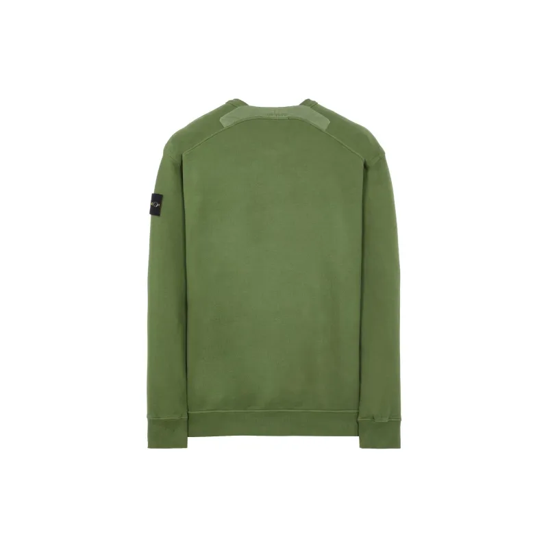 STONE ISLAND FW22 Sweatshirt Men's Olive Green-1