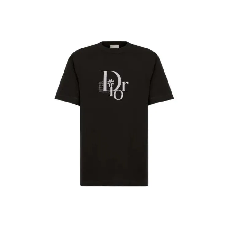 DIOR X Erl Relaxed Fit T Shirt-0