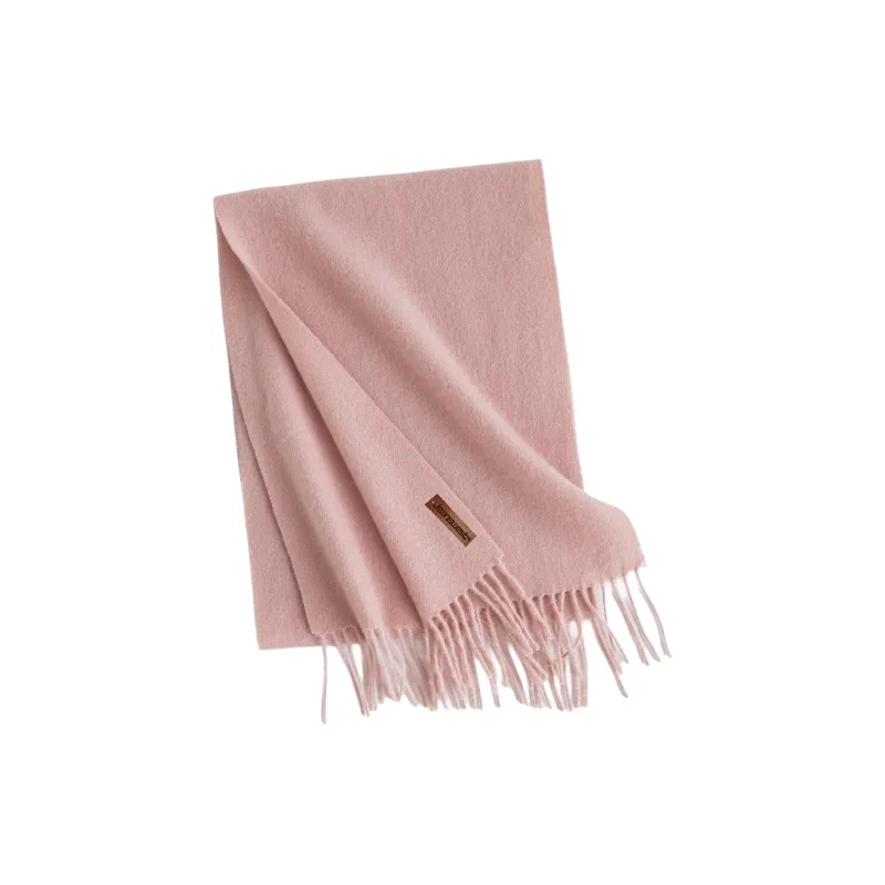 JEANSWEST Wool Blend Knit Scarves Unisex-16