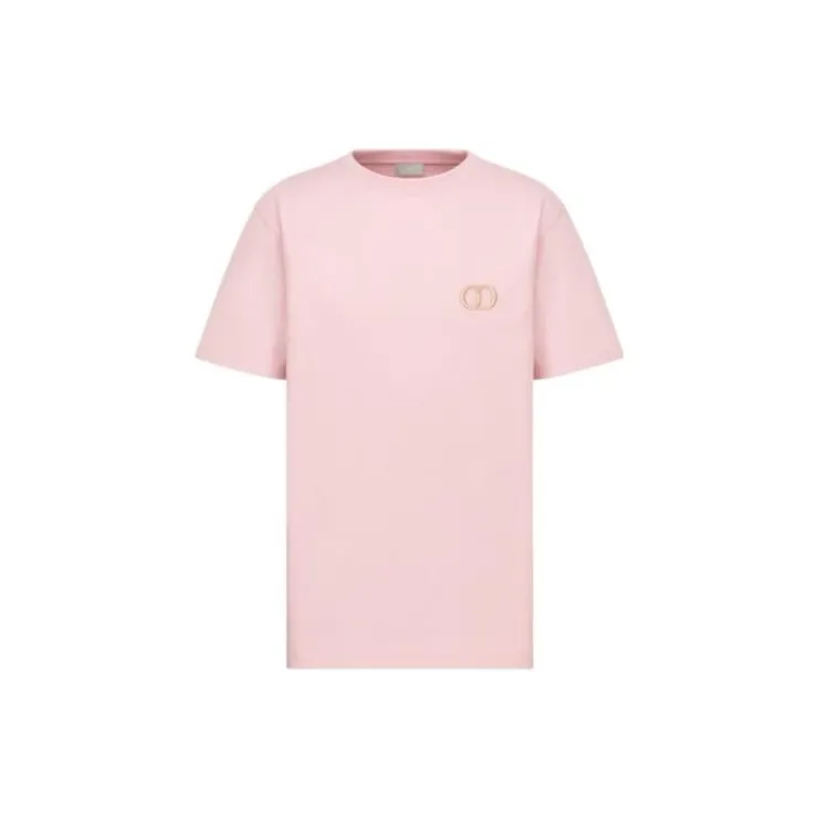 DIOR T Shirts Men Pink-0