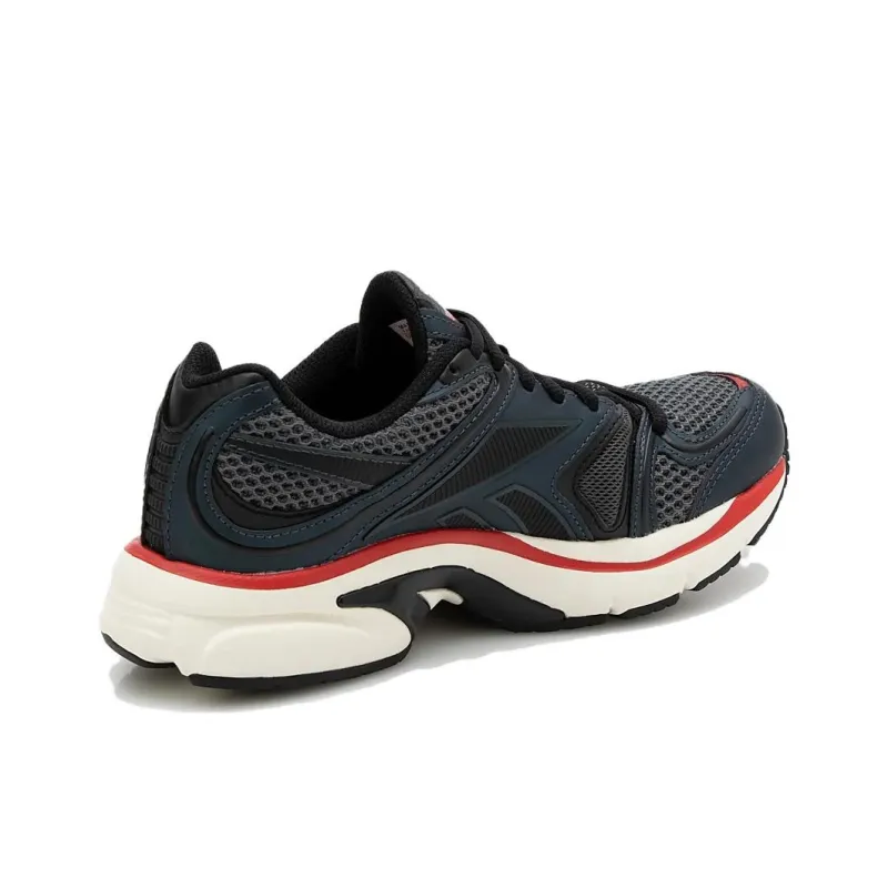 Reebok Premier Road Plus 6 Anti Slip Wear Resistant Low Top Casual Running Shoes Unisex Gray White-2
