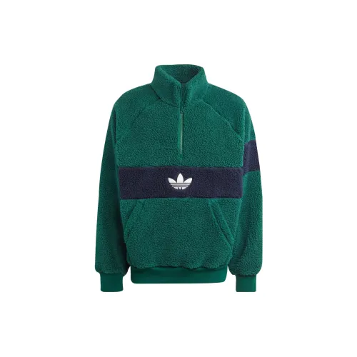 Adidas Originals Velvet Jackets Men Green