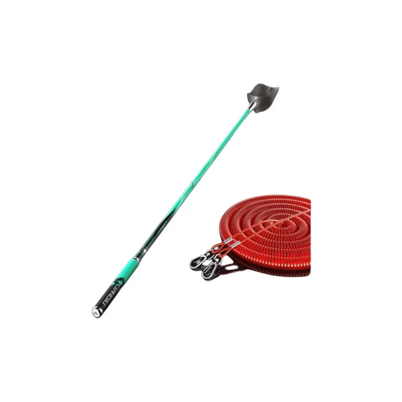 Even Ball Bait Scoop Fishing Long Distance Casting Fixed Point Wild Fishing Bait Carbon Fiber 92CM-4