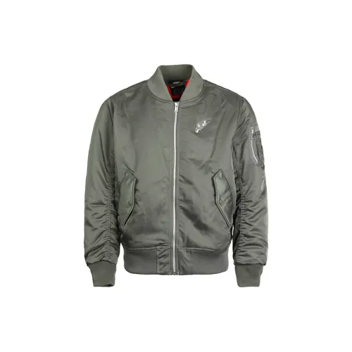 Nike Puffer Jackets Men Green