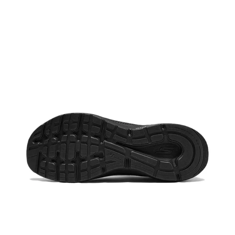 Skechers MEN'S GO Street Cool Movement Anti Slip Wear Resistant Low Top Casual Shoes Men's Black-4