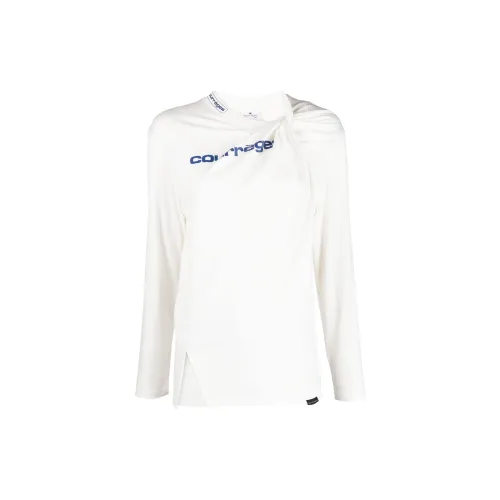 COURREGES T-Shirts Women's White