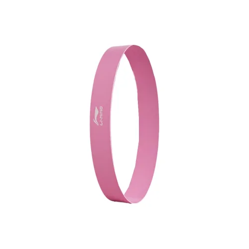 LiNing Resistance Bands Knitted Fabric Unisex Pink
