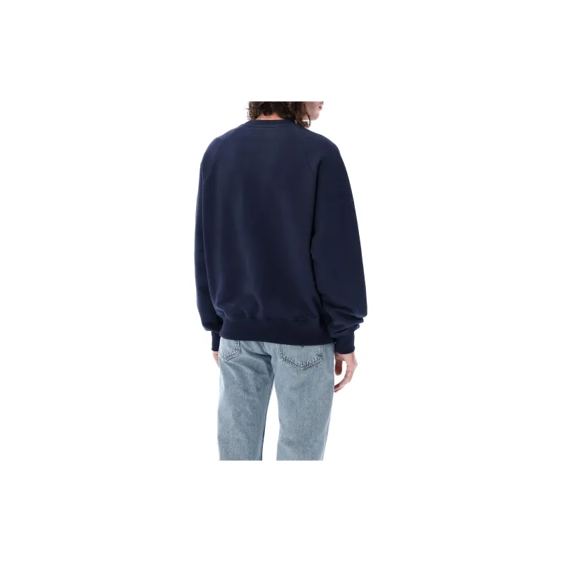 AMIPARIS Sweatshirts Unisex Azure Blue-1