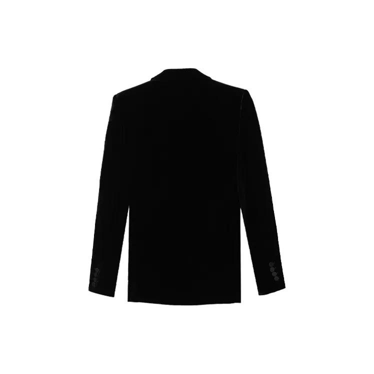SAINT LAURENT Business Suit Coat Women's Black-1