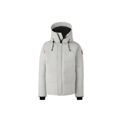 Canada Goose MacMillan Series Down Jackets Men Silver Birch