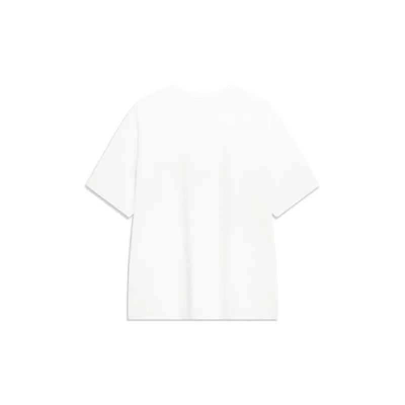 LiNing x OG_SLICK Skateboard T Shirt Unisex Ivory-1