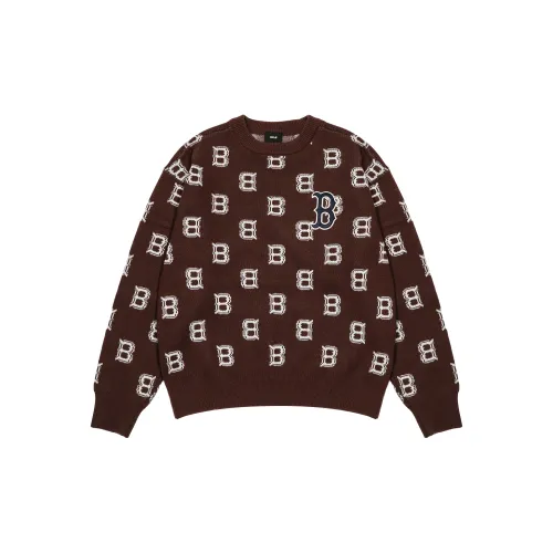 MLB Sweaters Unisex Dark Brown