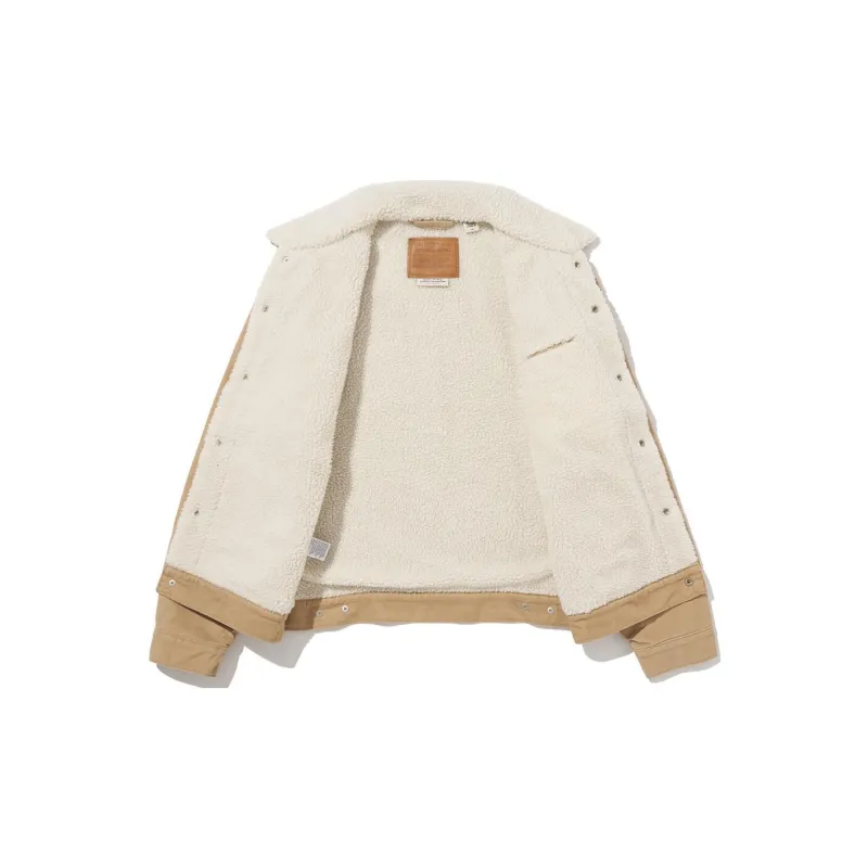 Levis Velvet Jackets Men Khaki-2