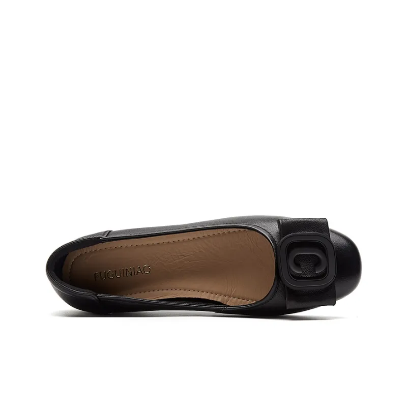 Rich Birds Casual Single Shoes 4CM Women's-3