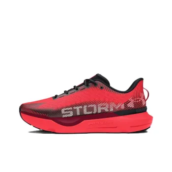 Under Armour Infinite Pro Anti Slip Wear Resistant Low Top Running Shoes Unisex Red