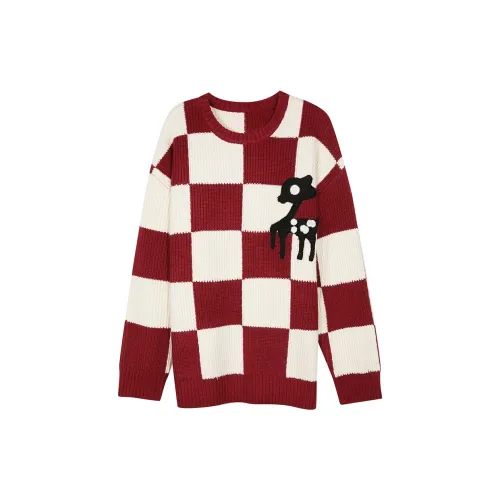 3COLOUR Knitwear Women's Red/White