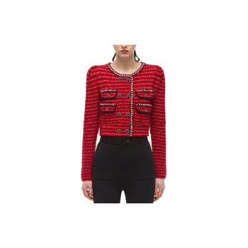 Self portrait Jacket Women's Red