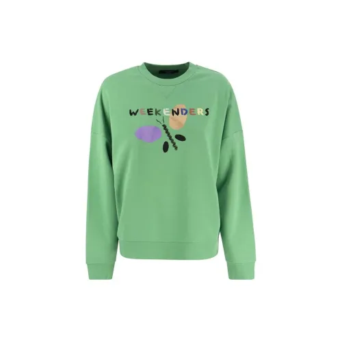 WEEKEND MaxMara Sweatshirts Women's Green