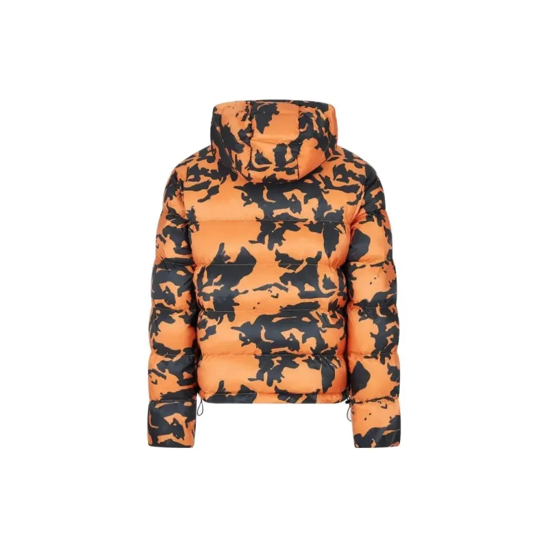 EMPORIO ARMANI EA7 FW22 Puffer Jacket Men's Orange-1