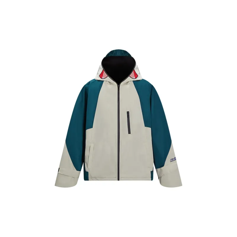 KAKAZZY Jackets Unisex Green-3