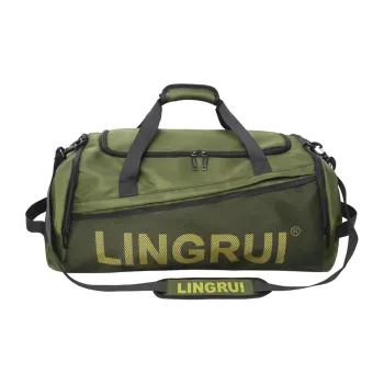 Alcohol Dragon Nylon Travel Bag Unisex Black/Green/Gray